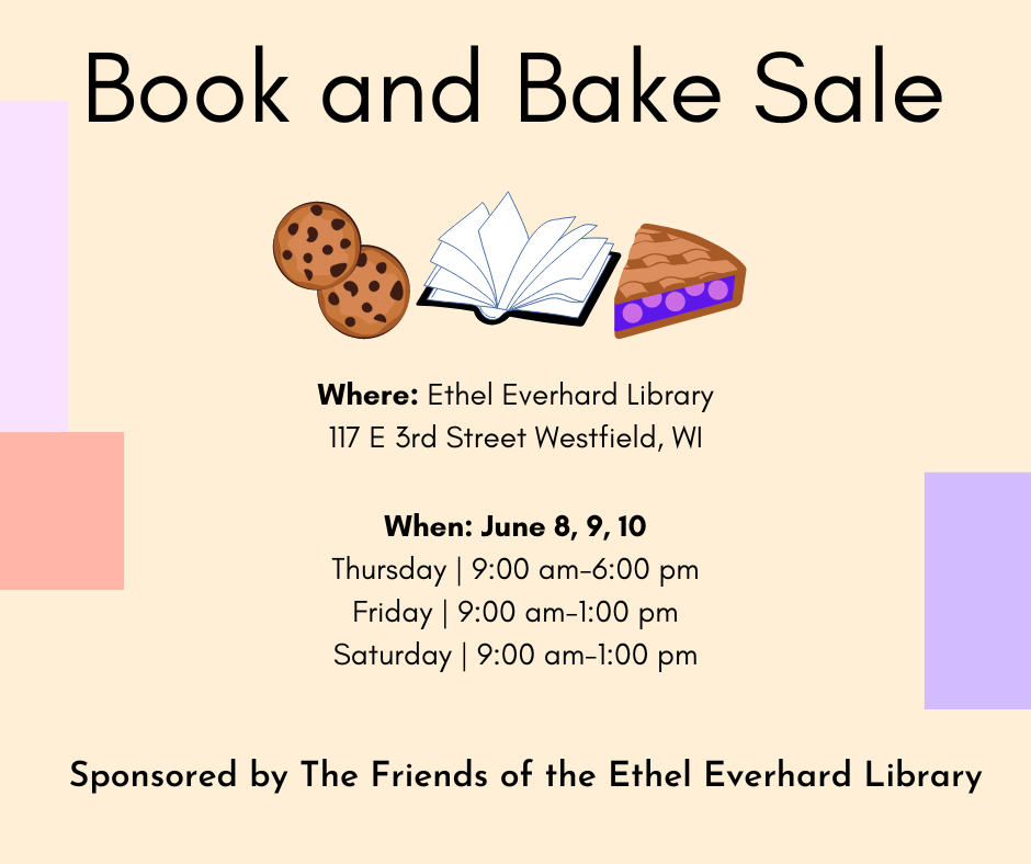 Book and Bake Sale