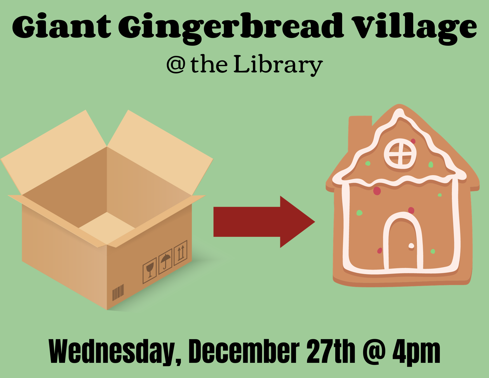 Constructing a Giant Gingerbread Village