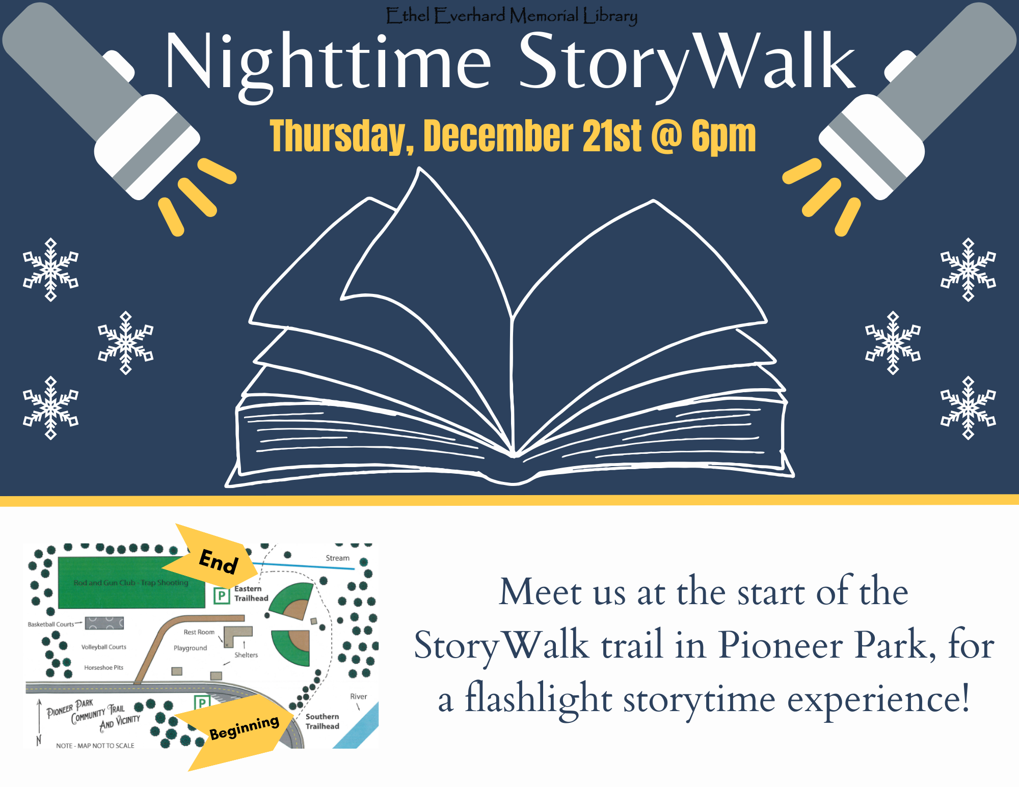 Nighttime Storywalk Event
