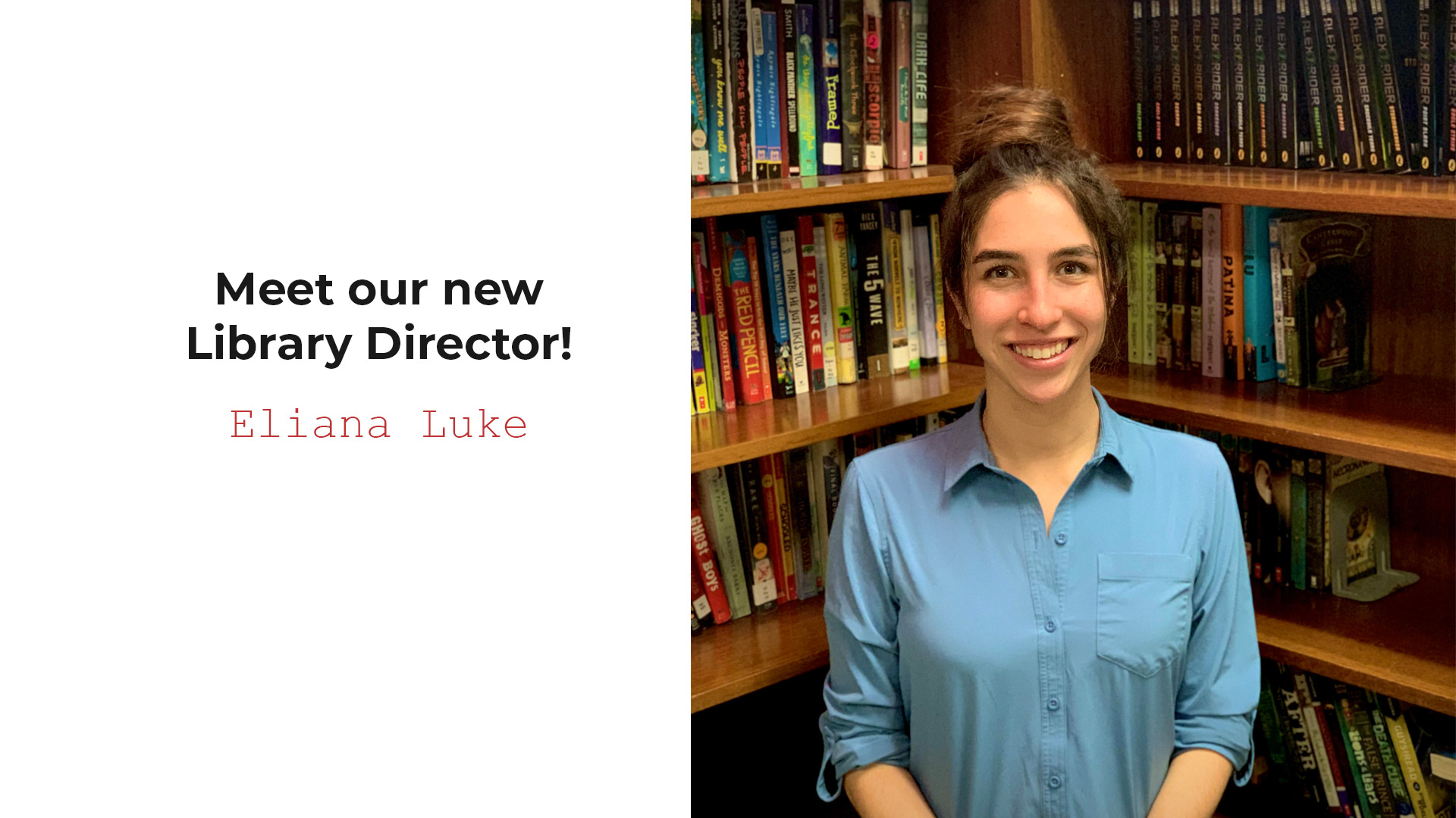 Meet our new Library Director